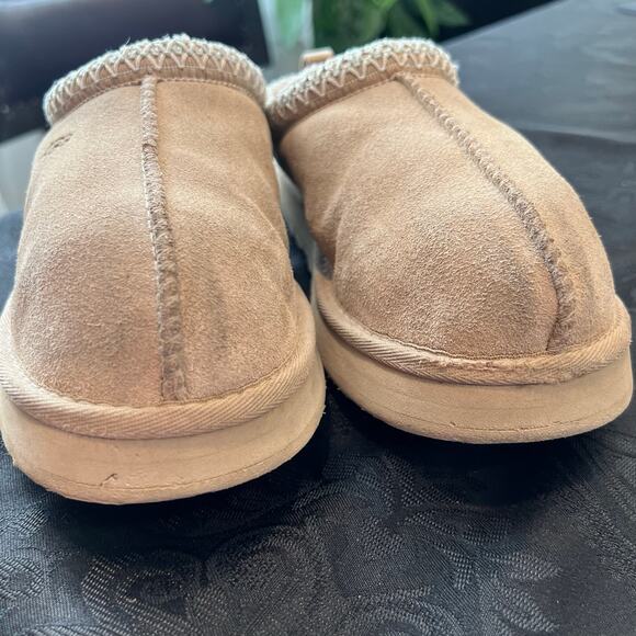 Ugg tazz slippers light tan color size 5 big kids - Picture 4 of 12
